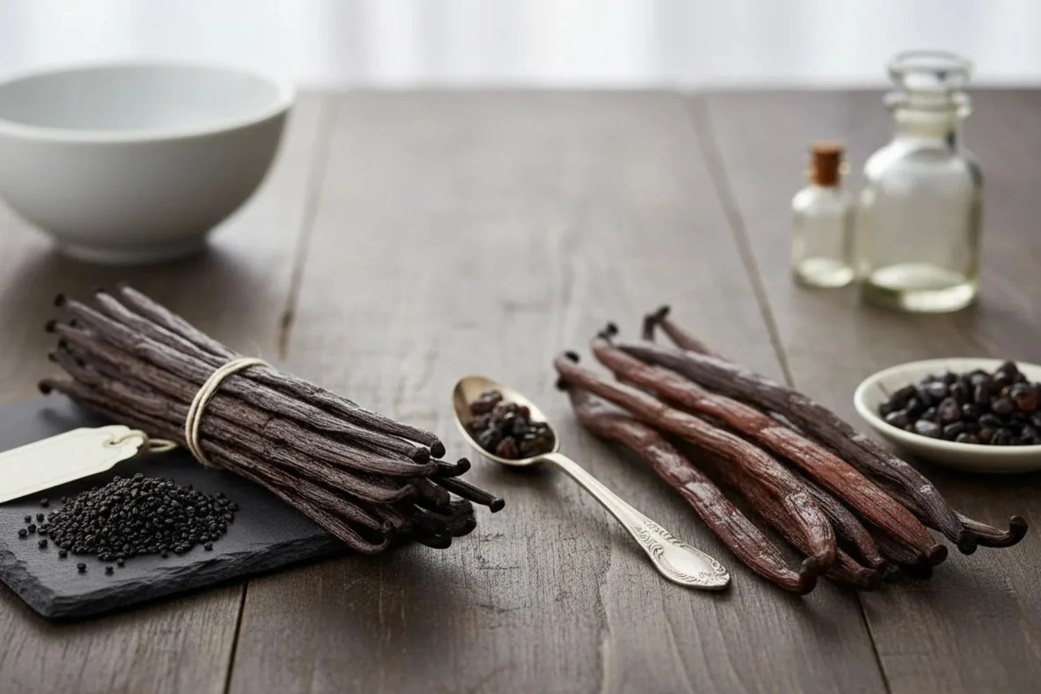 vanille bourbon vs. vanille tahiti arômes pour patissiers