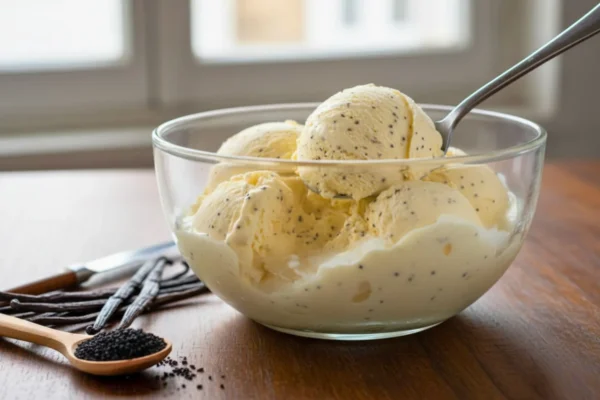 recette glace vanille maison onctueuse