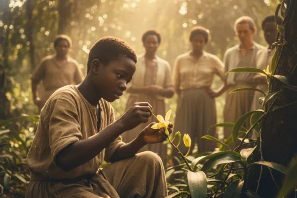 edmond albius histoire origine vanille